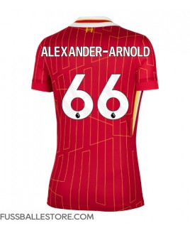 Günstige Liverpool Alexander-Arnold #66 Heimtrikot Damen 2024-25 Kurzarm